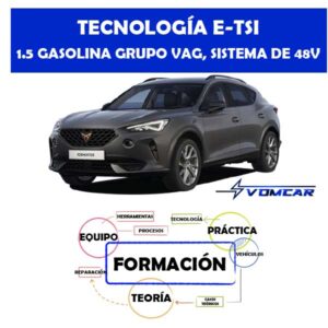 Tecnología e-TSI, motor 1.5 gasolina grupo Vag, Sistema de 48v